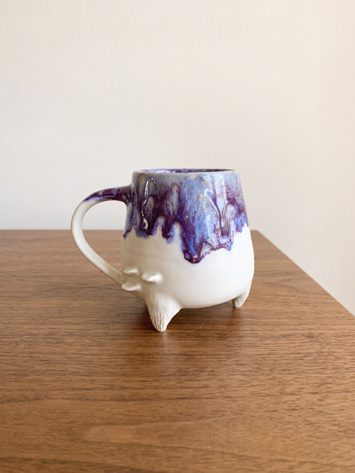 Starry Drip Tripod Mug